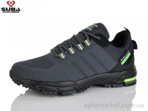 Кросівки чоловічі A6627-4 піна Suba сірий оптом от Optomarket