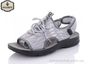 Сандалі чоловічі A665-6 Paliament сірий  оптом от Optomarket