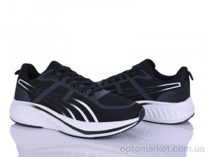 Кросівки чоловічі A681-1 KMB чорний  оптом от Optomarket