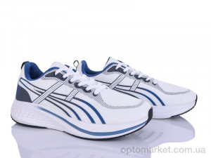 Кросівки чоловічі A681-2 KMB білий оптом от Optomarket