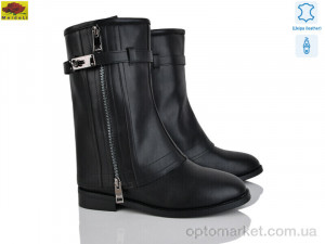 Чоботи жіночі A688 Mei De Li чорний  оптом от Optomarket