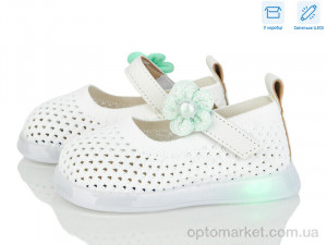 Туфлі дитячі A691 white LED Chton  оптом от Optomarket