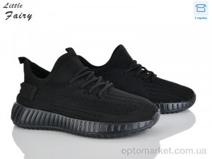 Кросівки дитячі A72-1 L.Fairy чорний оптом от Optomarket