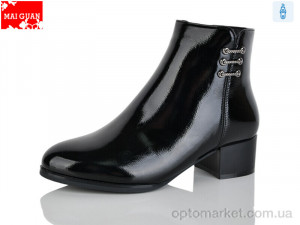 Черевики жіночі A72-2 Maiguan чорний оптом от Optomarket