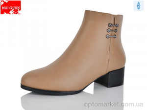 Черевики жіночі A72-6 Maiguan коричневий оптом от Optomarket