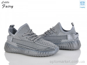 Кросівки дитячі A72-6 L.Fairy сірий  оптом от Optomarket