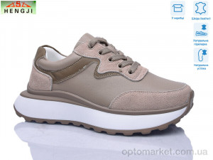 Кросівки жіночі A725-9 Hengji коричневий  оптом от Optomarket