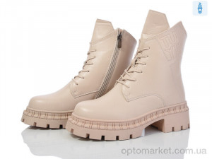 Черевики жіночі A73-1187-2 Lion-Lu бежевий  оптом от Optomarket