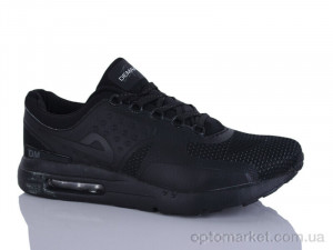 Кросівки чоловічі A7828-3 Demax чорний оптом от Optomarket