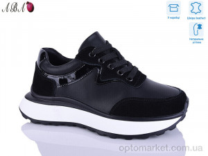 Кросівки жіночі A7ABA25-8 Hengji чорний  оптом от Optomarket