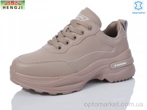 Кросівки жіночі A8-2A Hengji коричневий  оптом от Optomarket