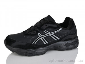 Кросівки чоловічі A8007-3 Run Life чорний  оптом от Optomarket