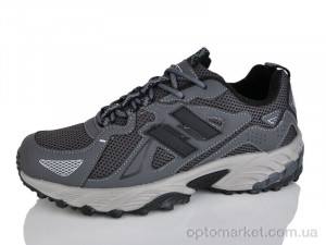 Кросівки чоловічі A8009-2 Run Life сірий  оптом от Optomarket