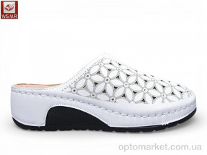 Шльопанці жіночі A801-2 WSMR білий  оптом от Optomarket
