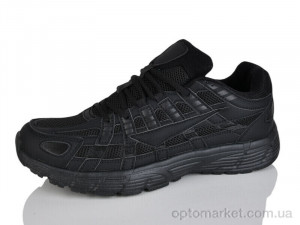 Кросівки чоловічі A8026-1 Run Life чорний  оптом от Optomarket