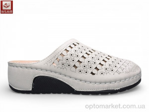 Шльопанці жіночі A807-3 WSMR бежевий  оптом от Optomarket