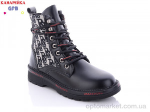 Черевики дитячі A8118-3 Канарейка чорний  оптом от Optomarket