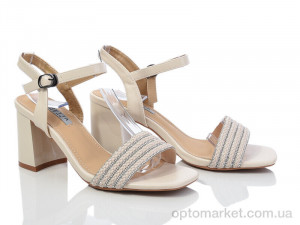 Босоніжки жіночі A861-3 Loretta бежевий оптом от Optomarket