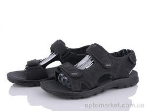 Сандалі чоловічі A878 black Maznlon чорний  оптом от Optomarket