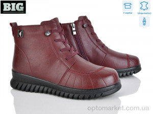 Черевики жіночі A887-2 WSMR бордовий  оптом от Optomarket