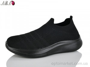 Кросівки жіночі A9-1 Jiao Li Mei чорний  оптом от Optomarket