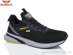 Кросівки чоловічі A9006-3 Bonote чорний  оптом от Optomarket