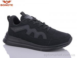 Кросівки чоловічі A9035-1 Bonote чорний  оптом от Optomarket