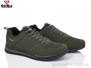 Кросівки чоловічі A904-7 Suba зелений  оптом от Optomarket