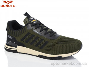 Кросівки чоловічі A9068-5 Bonote зелений  оптом от Optomarket