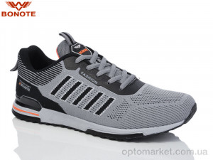 Кросівки чоловічі A9068-6 Bonote сірий  оптом от Optomarket