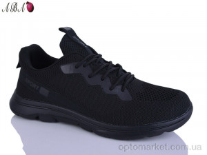 Кросівки чоловічі A9070-1 Bayota чорний  оптом от Optomarket