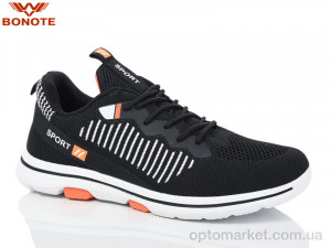 Кросівки чоловічі A9070-3 Bonote чорний  оптом от Optomarket
