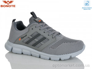 Кросівки чоловічі A9092-6 Bonote сірий  оптом от Optomarket