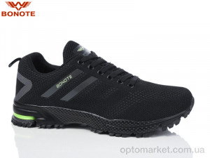 Кросівки чоловічі A9098-2 Bonote чорний  оптом от Optomarket