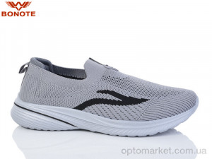 Кросівки чоловічі A9113-4 Bonote сірий  оптом от Optomarket