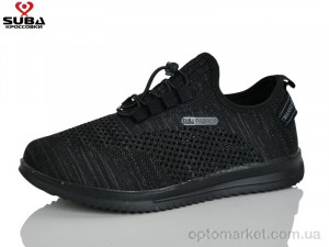 Кросівки чоловічі A920-1 Suba чорний  оптом от Optomarket