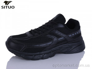 Кросівки чоловічі A922-1 Situo чорний  оптом от Optomarket