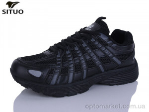 Кросівки чоловічі A923-1 Situo чорний  оптом от Optomarket