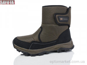 Дутики чоловічі A969-8 Sayota зелений оптом от Optomarket