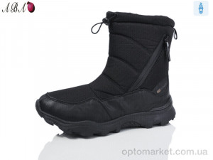 Дутики чоловічі A9ABA71-1A Sayota чорний  оптом от Optomarket