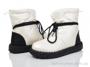 Дутики жіночі AB021-2 Girnaive бежевий  оптом от Optomarket