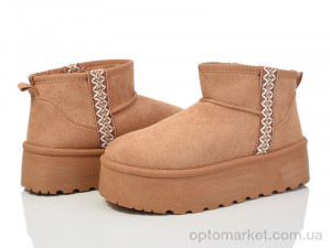 Уги жіночі AB031-2 Girnaive camel  оптом от Optomarket