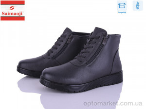Черевики жіночі AB18-7 Saimaoji сірий  оптом от Optomarket