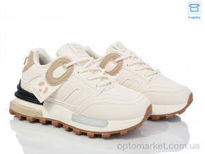 Кросівки жіночі AB22-3 Lady Lily бежевий  оптом от Optomarket