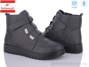 Черевики жіночі AB37-7 Saimaoji сірий  оптом от Optomarket