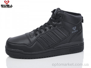 Кросівки чоловічі AB528-01 Suba чорний  оптом от Optomarket