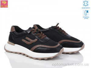 Кросівки жіночі AB8 PLPS чорний  оптом от Optomarket