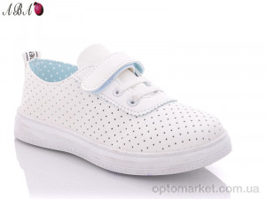 Кросівки дитячі ABA5004-1 Aba білий  оптом от Optomarket
