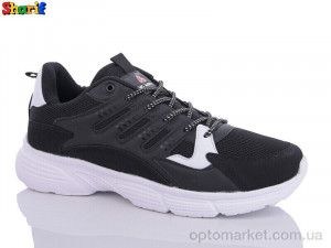Кросівки чоловічі AC2211-2 Jamper чорний  оптом от Optomarket