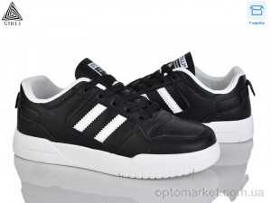 Кросівки жіночі AD350-13 шкіра Stilli чорний оптом от Optomarket